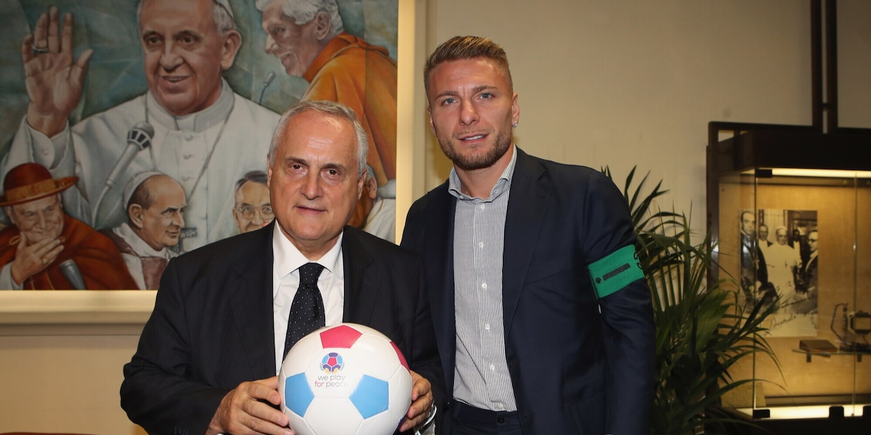 Partita della Pace, Lotito e Immobile: “Ispirati da Maradona” Partita della Pace, Lotito e Immobile: “Ispirati da Maradona”