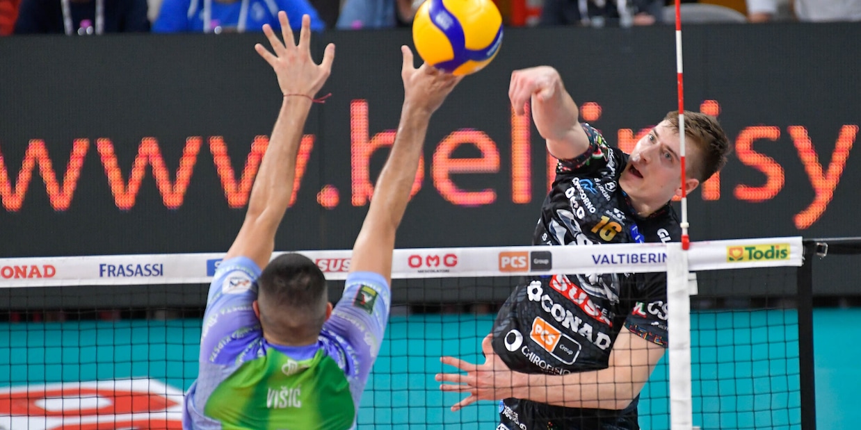 Perugia travolge Monza in tre set