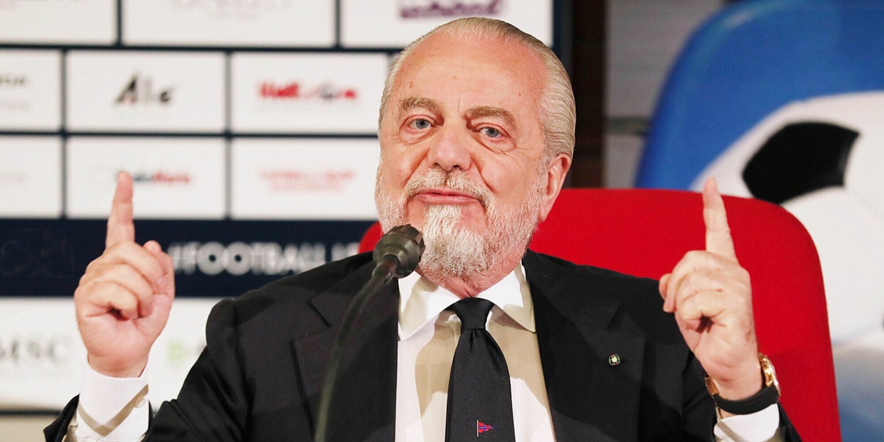 Ajax-Napoli, De Laurentiis si esalta: "Prestazione cosmica"