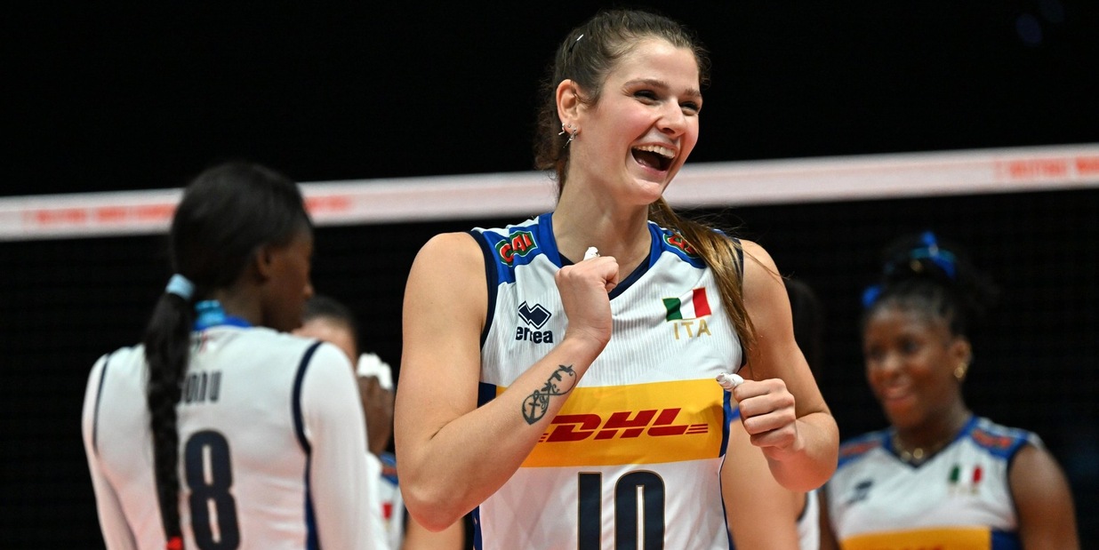 Volley, highlights Italia-Giappone: il match finisce 3-1 