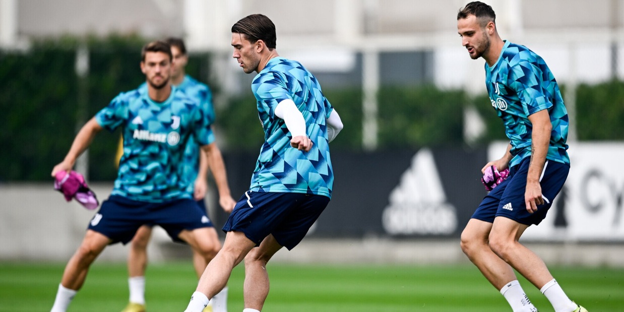 Juve, allenamento di scarico per chi ha giocato a San Siro