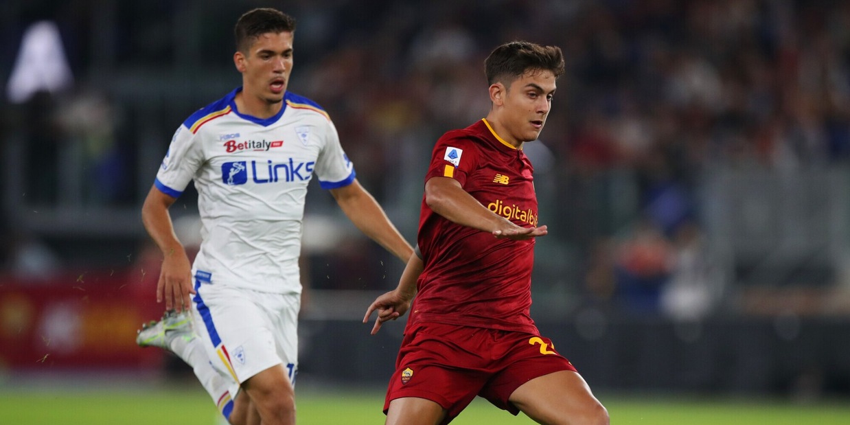 Roma-Lecce 2-1: tabellino, statistiche e marcatori
