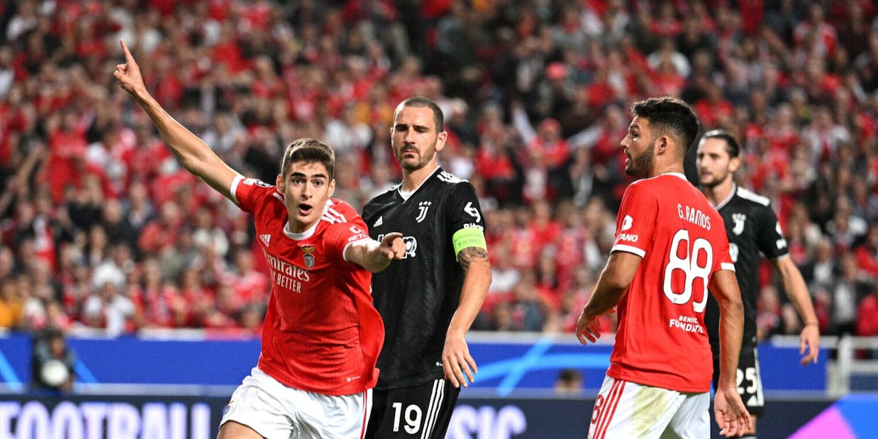 Benfica-Juve 4-3: Allegri è fuori dalla Champions