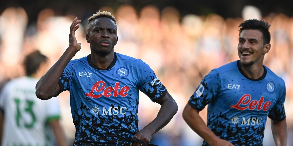 Napoli-Sassuolo, pagelle in pillole: Osimhen top, Maradona 10 per sempre