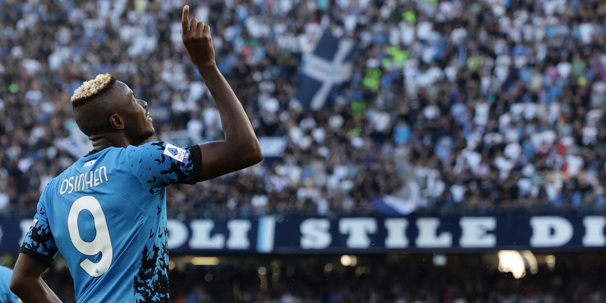 Napoli: Osimhen, media-gol che fa paura