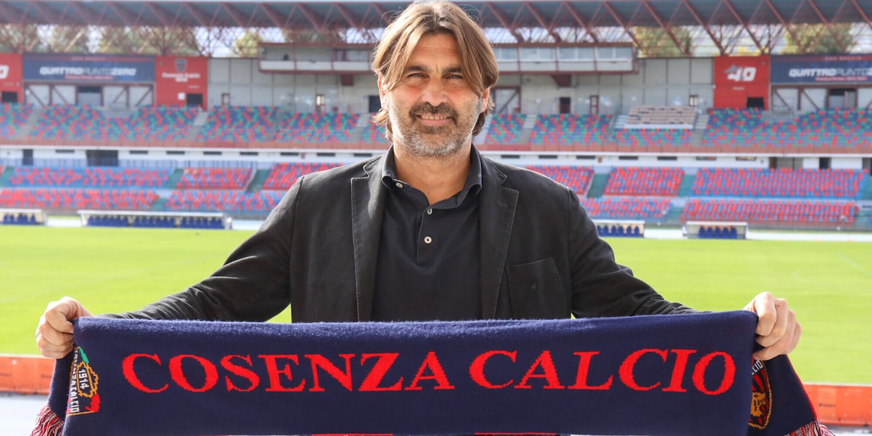 Serie B, ufficiale: William Viali è il nuovo allenatore del Cosenza