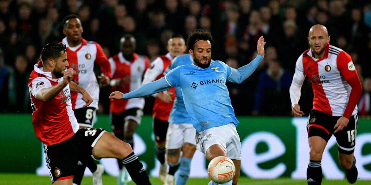 Feyenoord-Lazio 1-0: tabellino, statistiche e marcatore