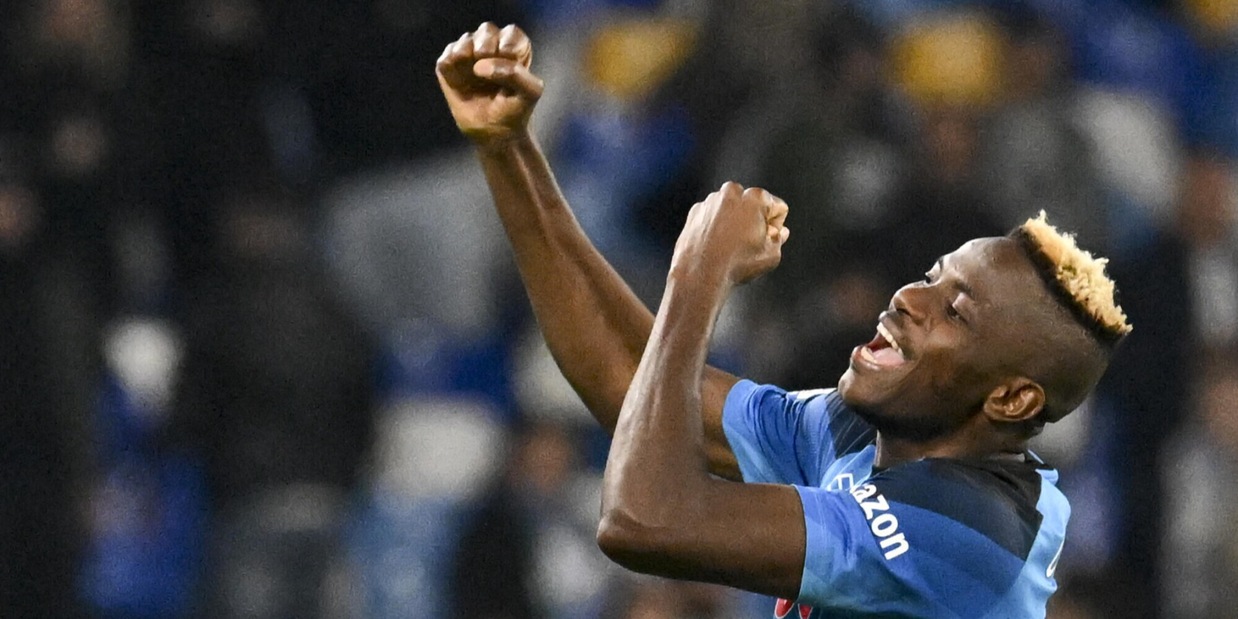 Osimhen oro di Napoli