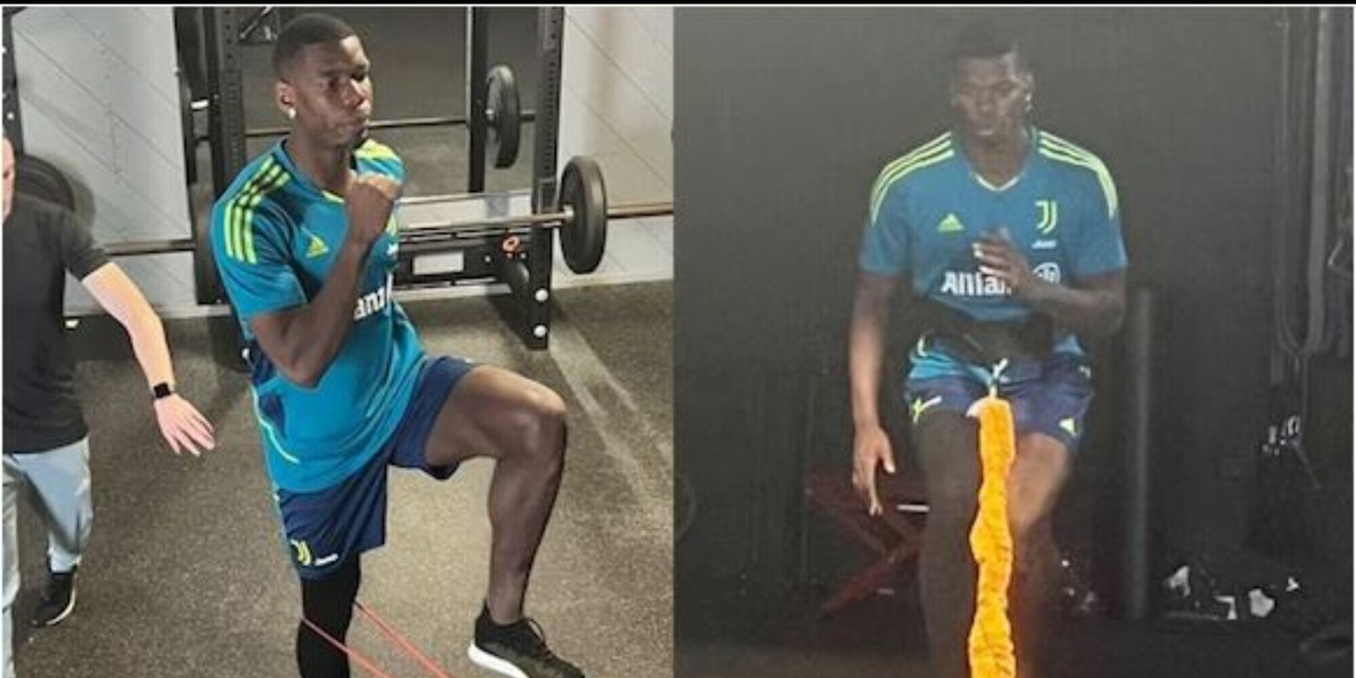 Pogba: Juve, guarda come si allena