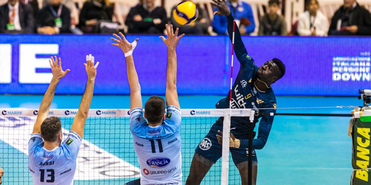 Verona passa a Cisterna al tie break Verona passa a Cisterna al tie break