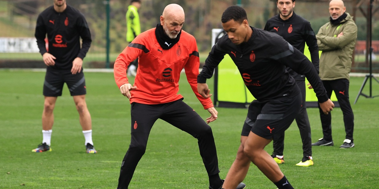 Milan, allenamento in vista del Psv Eindhoven