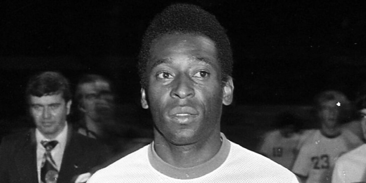 Pelé, un inverno a Riccione