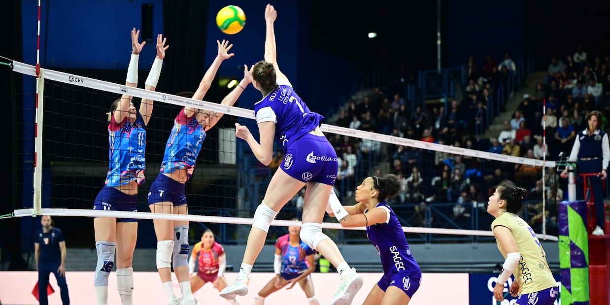 Champions League: Milano cade a Le Cannet