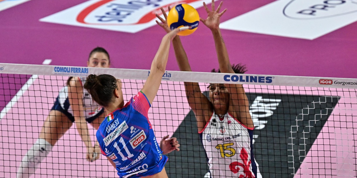 Scandicci-Novara partitissima del sabato