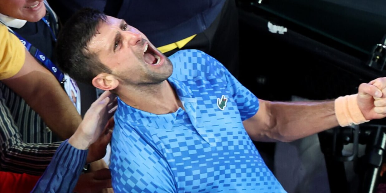 Australian Open, Djokovic nella storia: trionfo in finale contro Tsitsipas