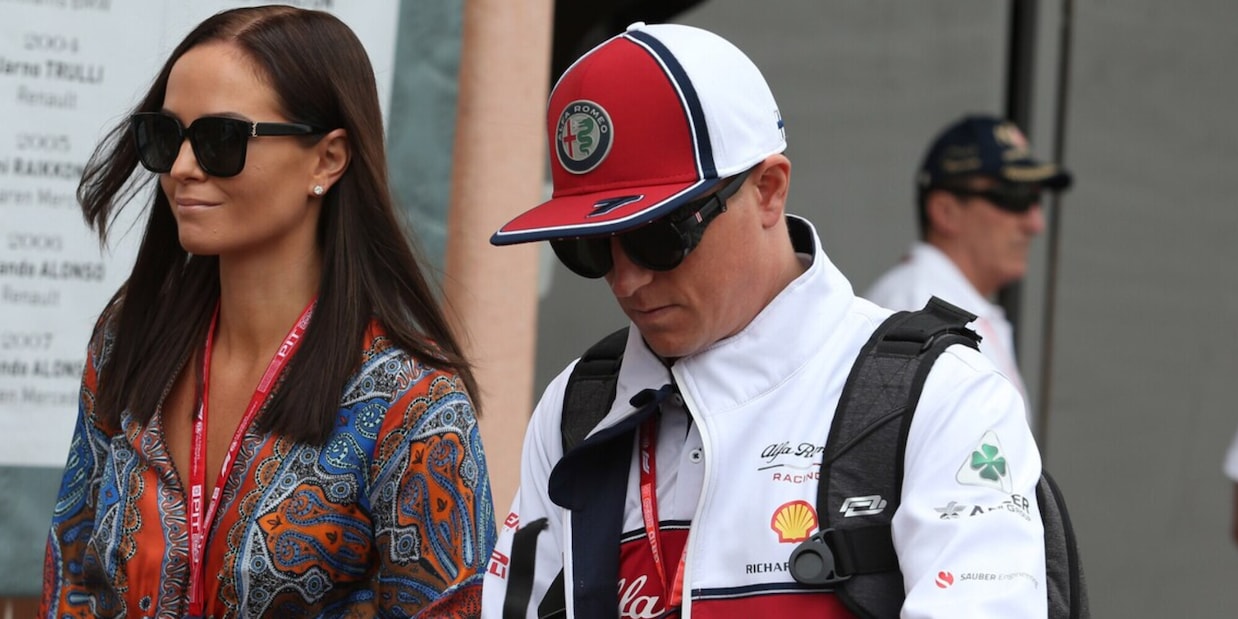Kimi Raikkonen papà per la terza volta: il post social della moglie