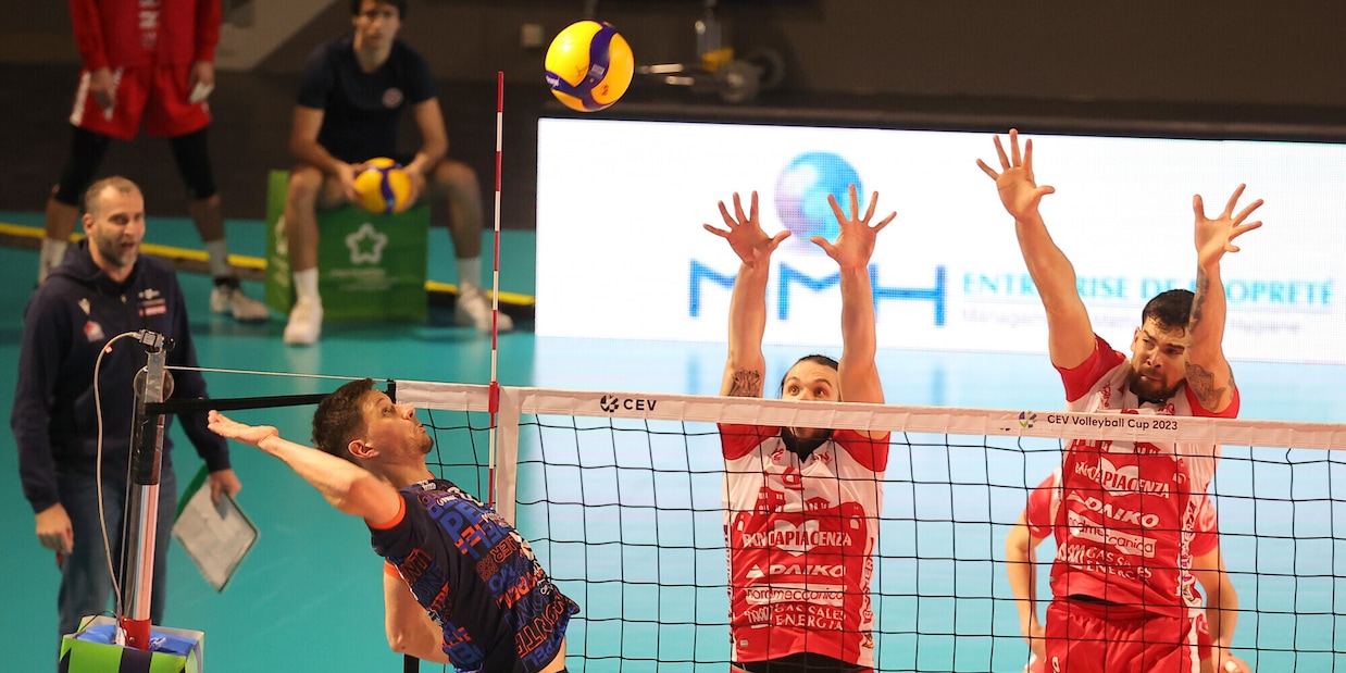 Cev Cup: Piacenza va ko a Montpellier