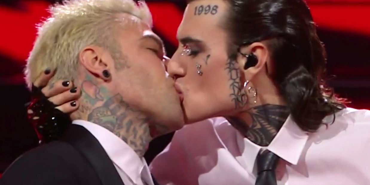 Rosa Chemical e il bacio con Fedez, il monologo alle Iene: “Ecco perché l’ho fatto”