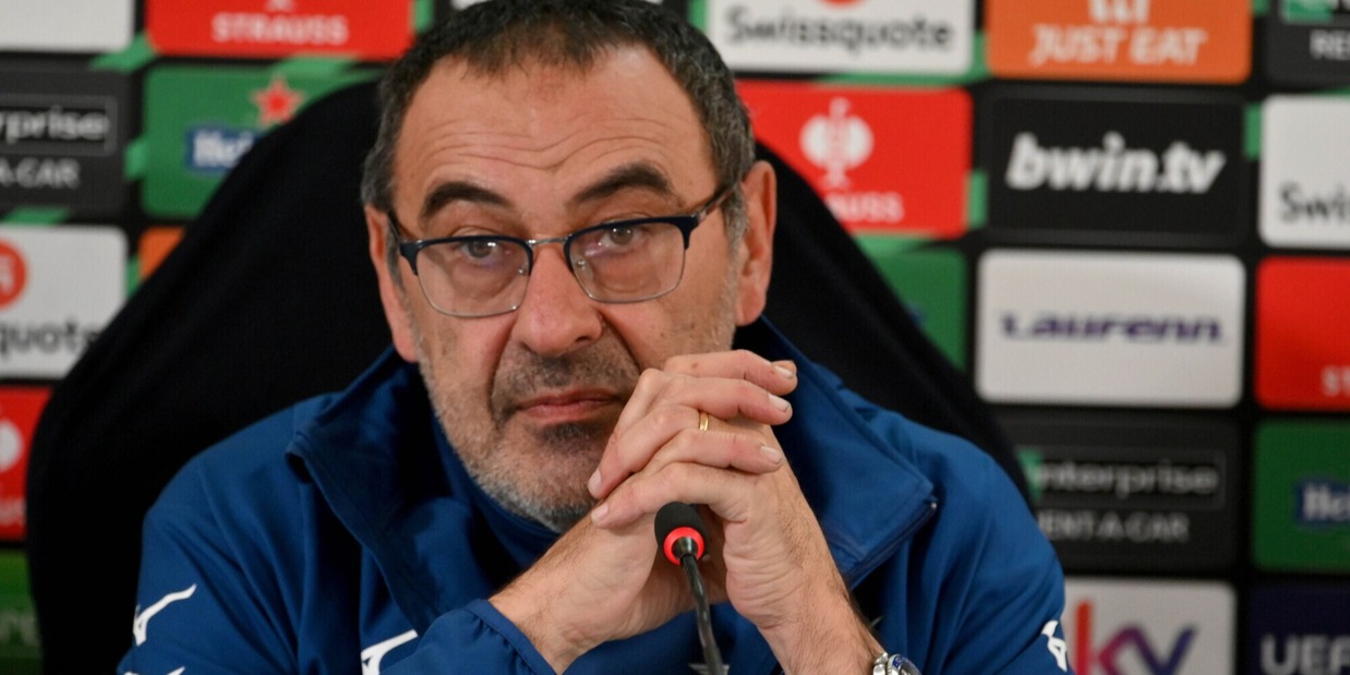 Lazio, diretta Sarri in conferenza: "Conference da onorare, ma campionato è priorità"