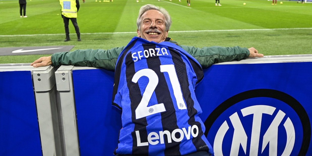 Giovanni con la maglia di Sforza, l'Inter scherza con la celebre battuta