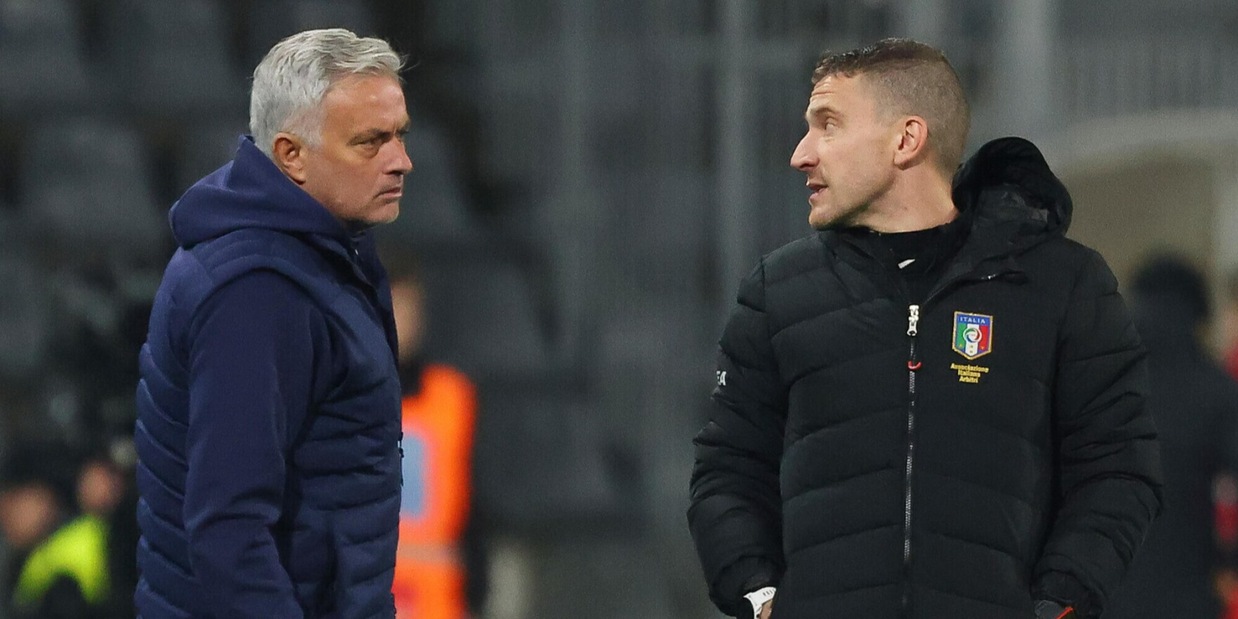 Mourinho e il retroscena su Serra: cosa è successo negli spogliatoi con l’arbitro