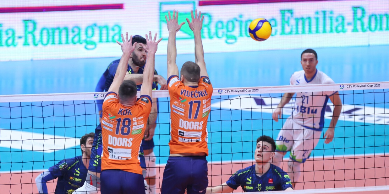 Cev Cup: Modena chiude i conti con Lubiana