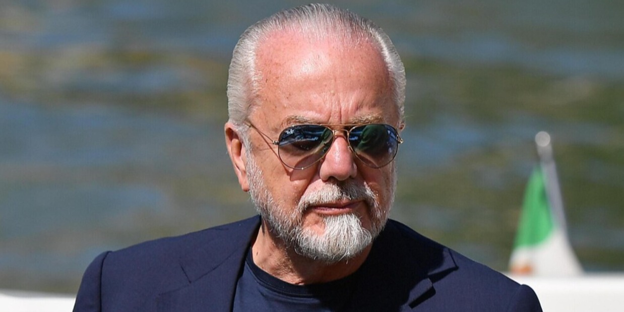 Napoli, De Laurentiis show tra scudetto e Bari. Poi su Sarri: "E' stato un p..."