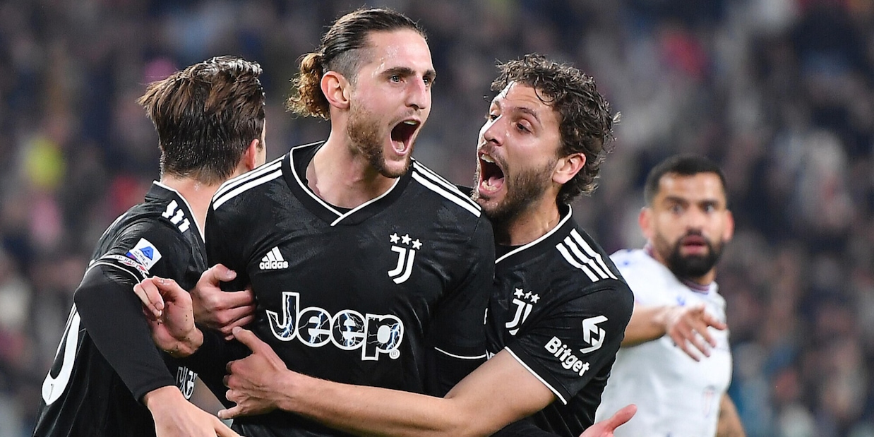 Juve-Sampdoria 4-2, rivivi la diretta: super Rabiot, Allegri riparte col brivido