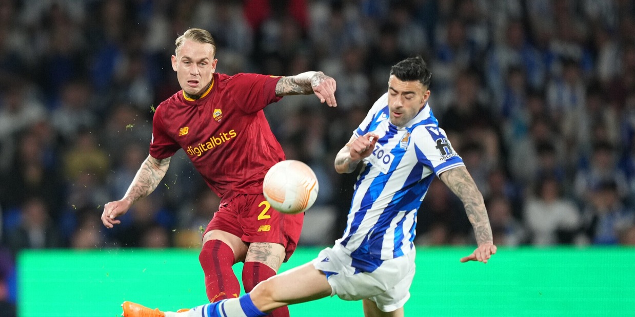 Roma, Karsdorp si opera domani al naso: niente derby