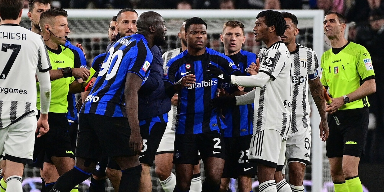 Juve-Inter, i titoli nella coda