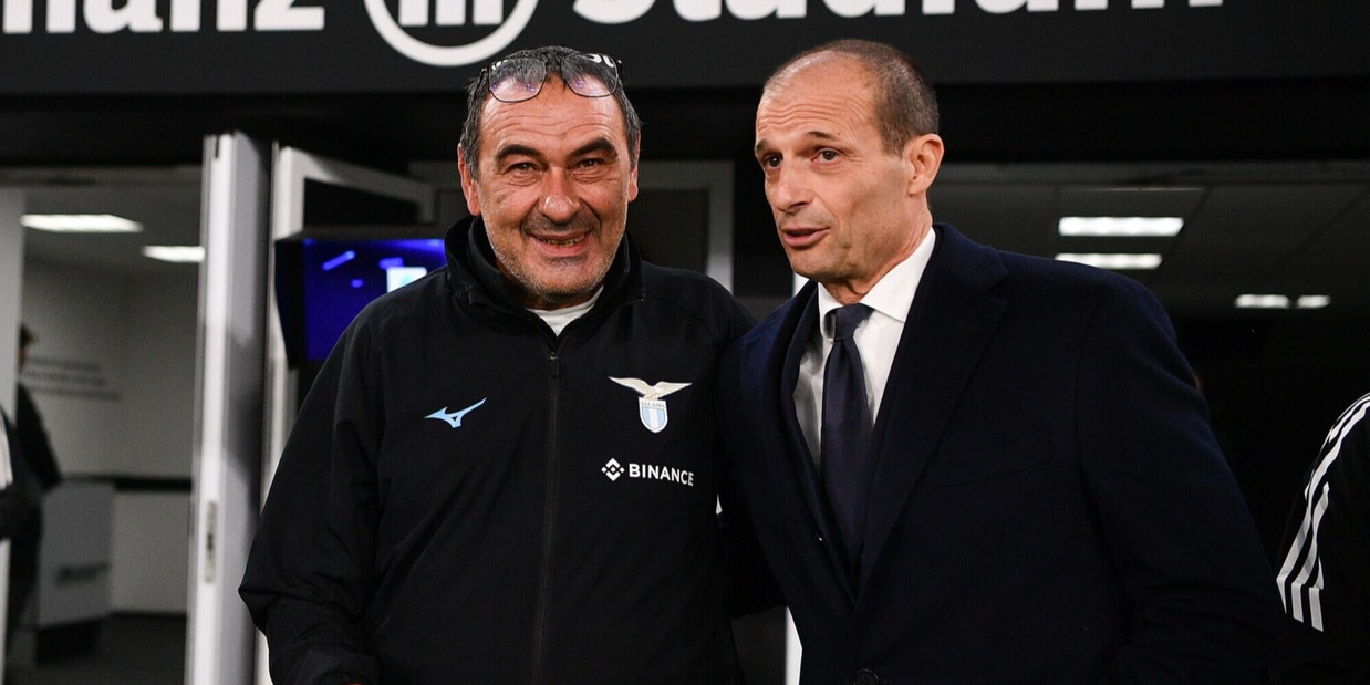 Sarri e Allegri uniti dall'azzurro