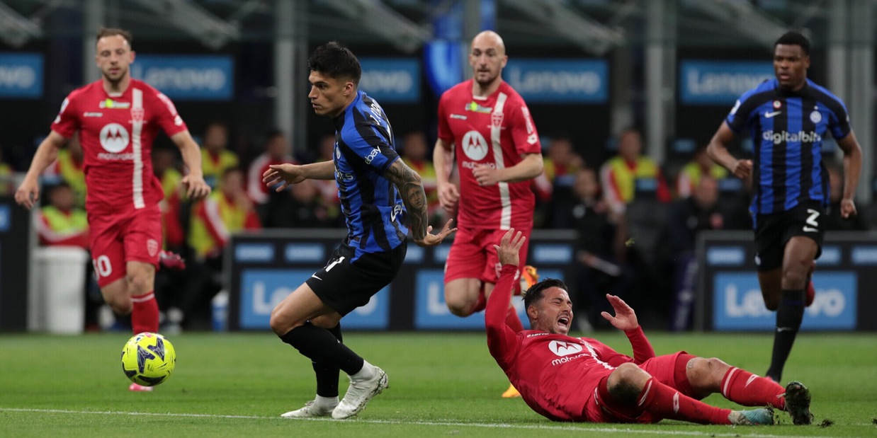 Inter-Monza 0-1 rivivi la diretta: decide Caldirola