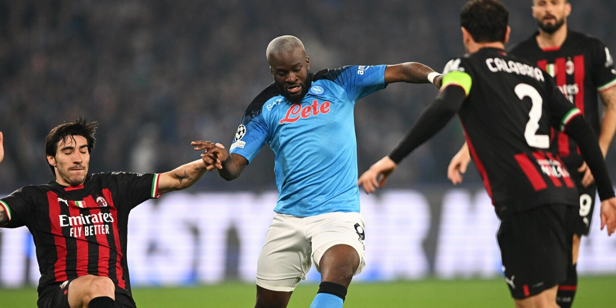 Napoli-Milan, le pagelle: Ndombele giù, Kjaer comanda