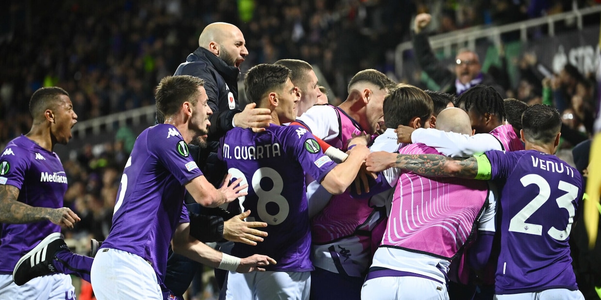 Conference League, Fiorentina che paura: ma alla fine è semifinale
