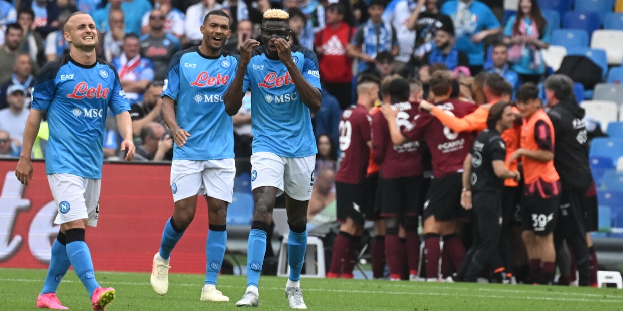 Napoli-Salernitana 1-1: rivivi la diretta della partita LIVE