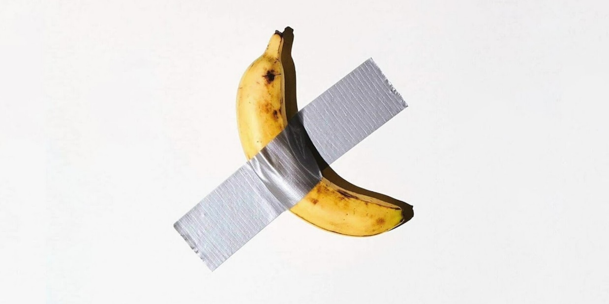 Studente mangia la banana da 120mila dollari di Cattelan a Seul: ecco perché l'ha fatto