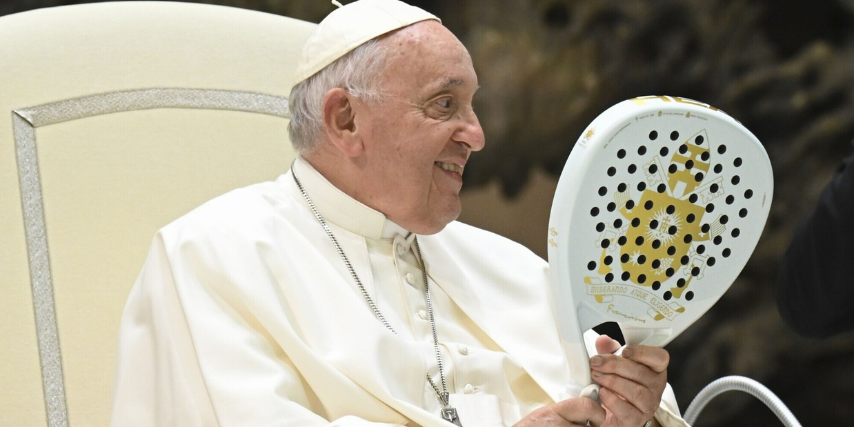 Il monito di Papa Francesco: "Tennis e padel non perdano amatorialità"
