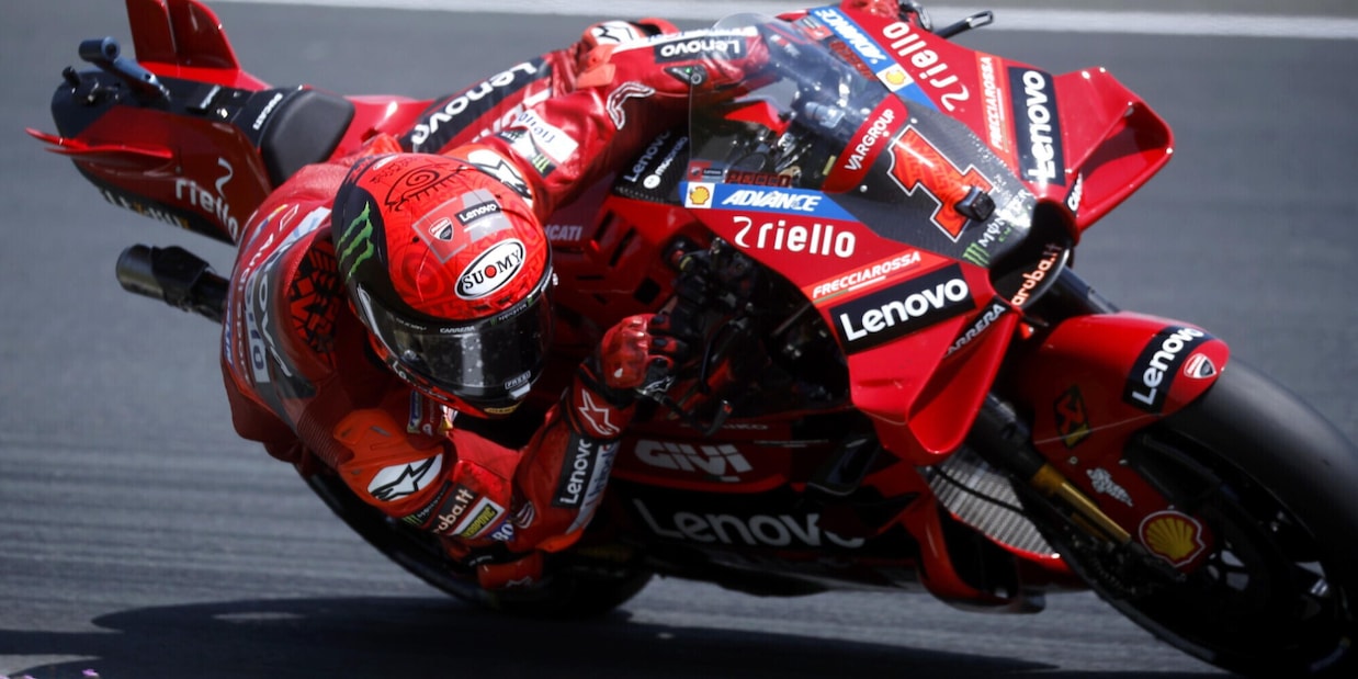 Ducati, piccola frattura per Bagnaia: presenza al Mugello non a rischio