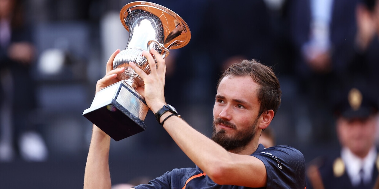 Rivivi Diretta ATP Roma: Medvedev vince gli Internazionali!