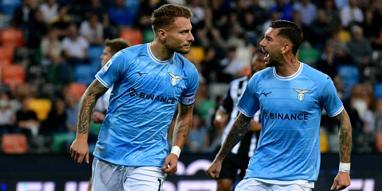 Udinese-Lazio 0-1 rivivi la diretta: Immobile gol, Sarri vede la Champions