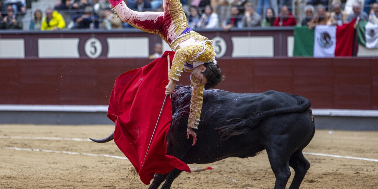 Spagna, corrida shock: torero travolto due volte, le condizioni