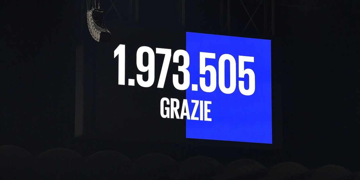 Inter, che record! 1.973.505 spettatori a San Siro