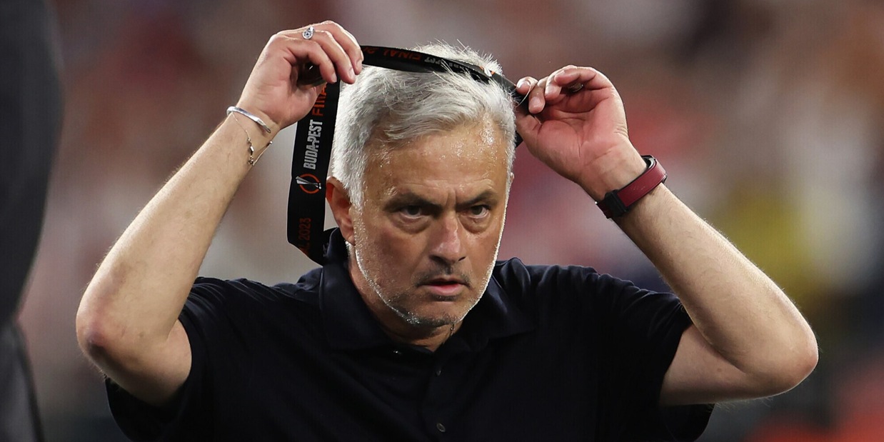 Roma, Mourinho rischia la squalifica per gli insulti all’arbitro Taylor