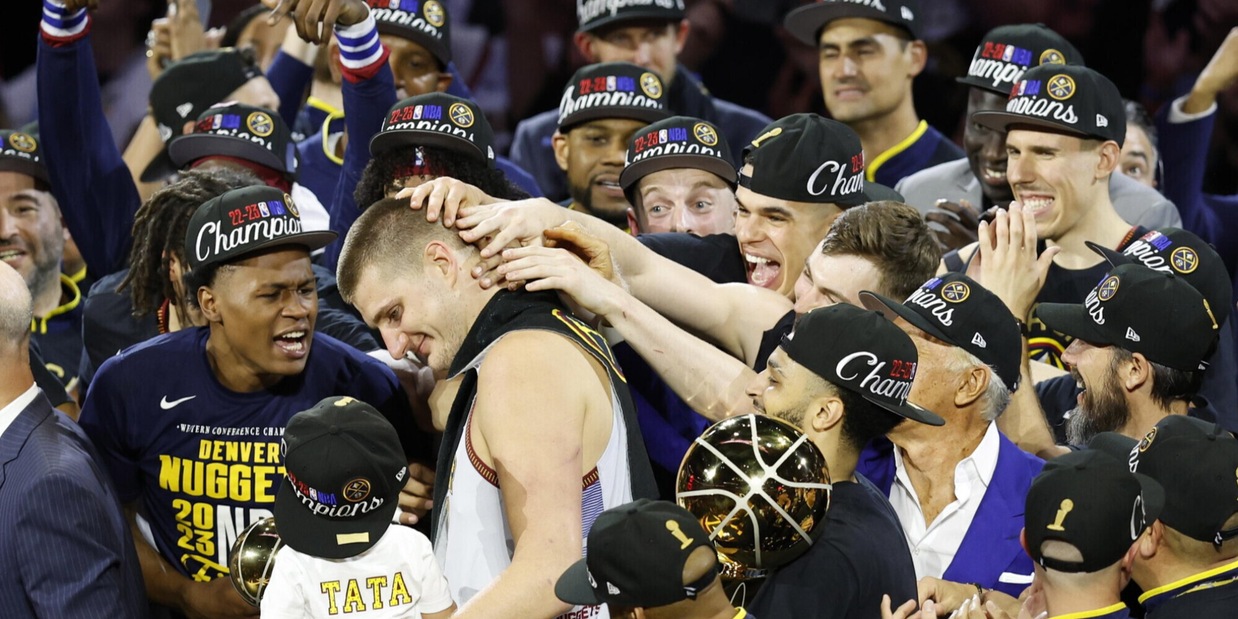 Nba, trionfo Denver: Miami ko in gara 5, Jokic Mvp delle Finals