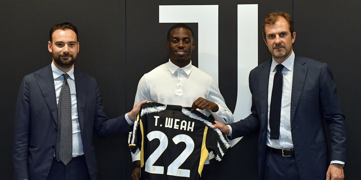 Juve, ufficiale l'acquisto di Weah: il comunicato del club