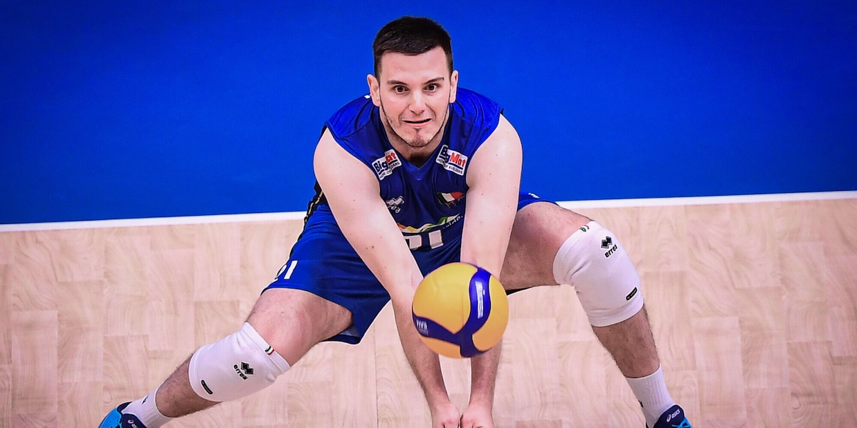 Alessandro Piccinelli è il libero del Cisterna Volley