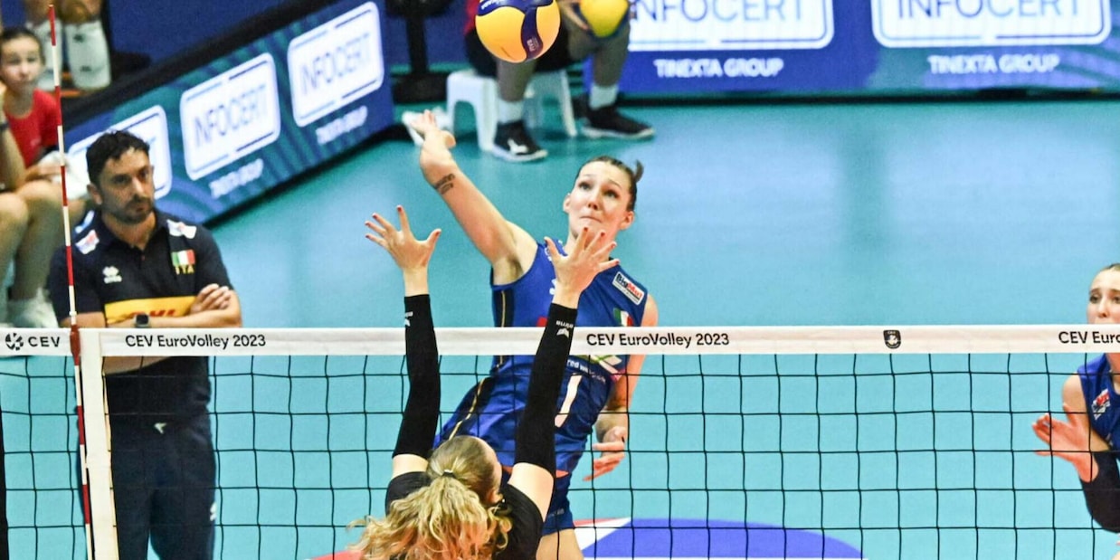 Europei Femminili: l'Italia travolge la Svizzera