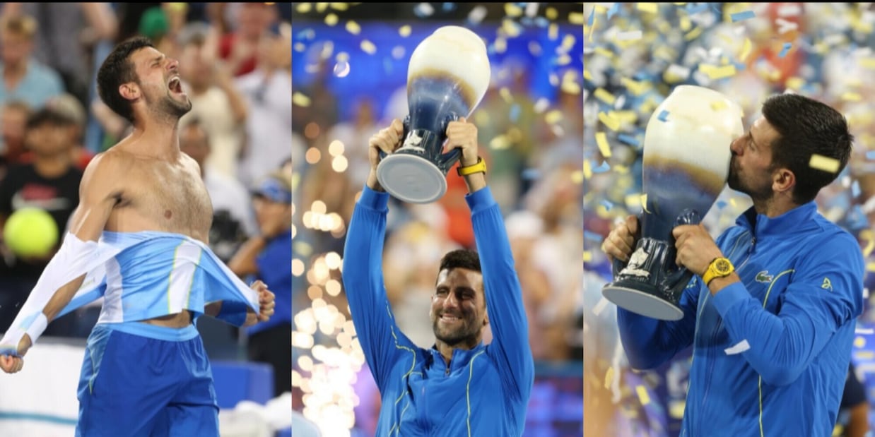 Atp Cincinnati, Djokovic batte Alcaraz in finale: rivivi la diretta