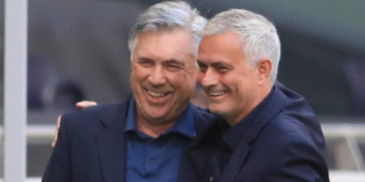 Ancelotti su Mourinho: "Squadra non tra le top, eppure grazie a lui..."