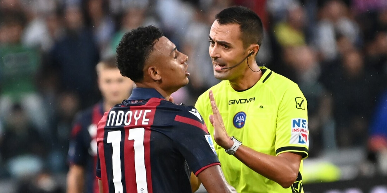 Rigore Juve-Bologna, agente Ndoye: "Ho parlato con lui, ha detto che è clamoroso"